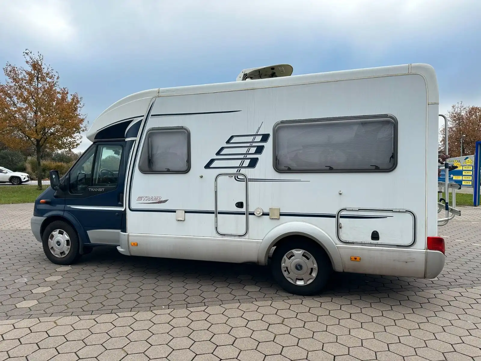 HYMER-ERIBA TRAMP T 572 CL-EINZELBETTEN-GARAGE-PREISGARANTIE